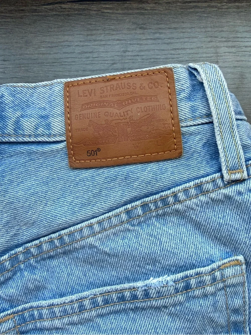 Levi’s 501s Jean shorts sz 23
